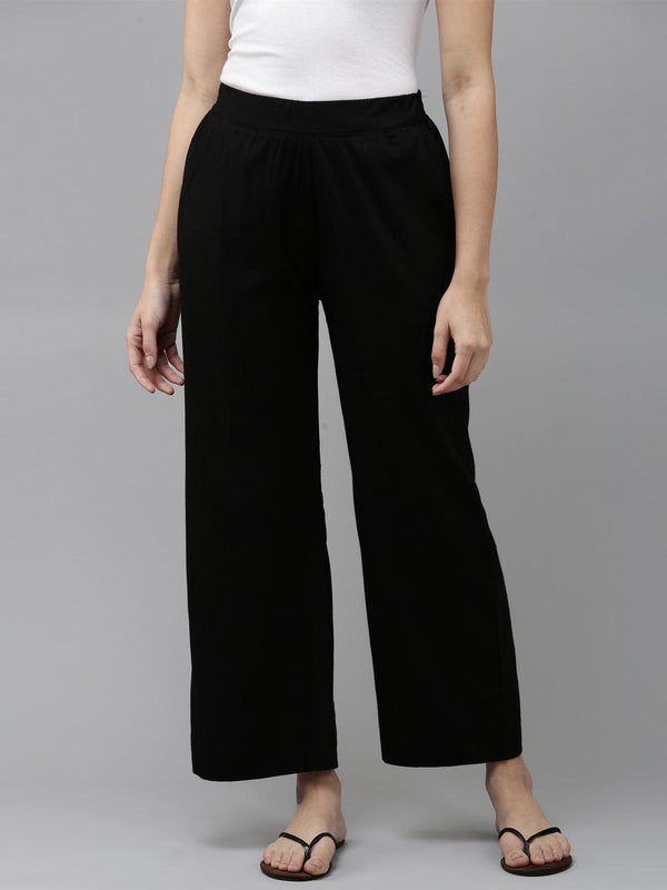 Women Pure Cotton Relaxed Fit Pyjama Pants - Kryptic Fashions