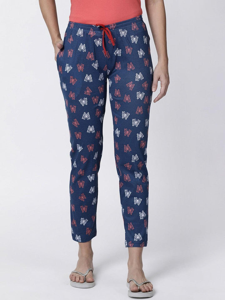 Kryptic Women Printed Lounge Pyjama Pants - Kryptic Fashions