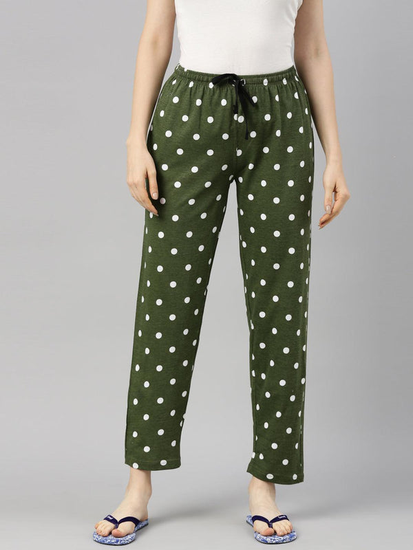 Women Pure Cotton Regular Fit Printed Pyjama Pants - Kryptic Fashions