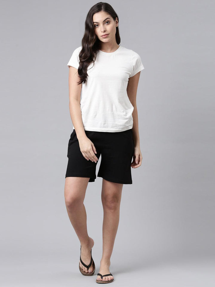 Kryptic Women Lounge Pure Cotton Shorts - Kryptic Fashions