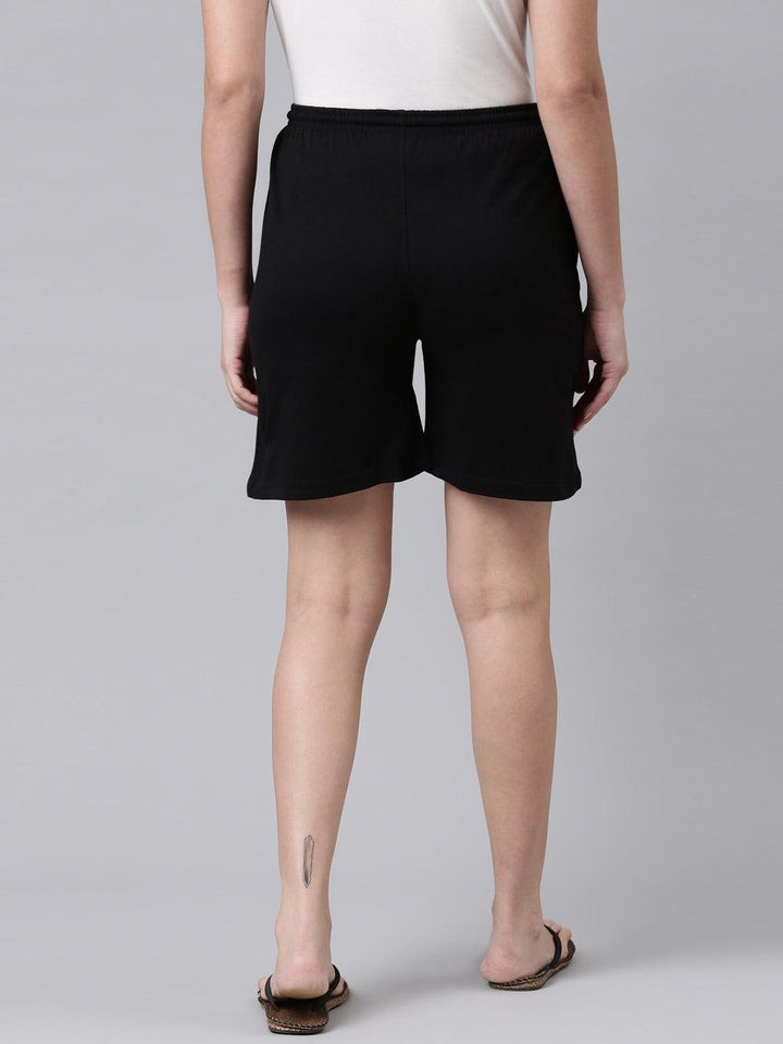 Kryptic Women Lounge Pure Cotton Shorts - Kryptic Fashions