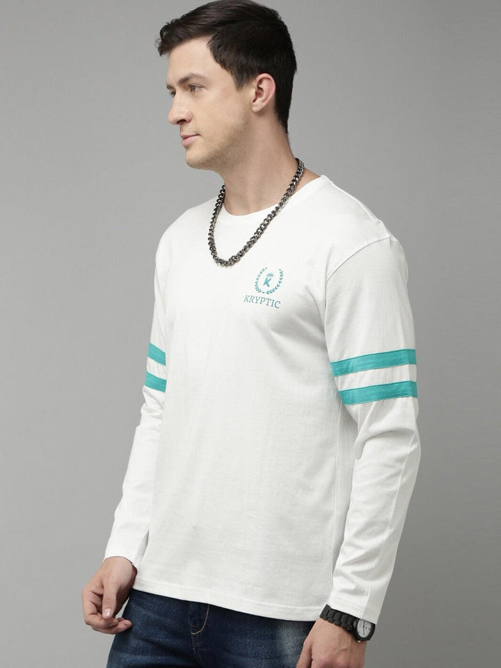 Men Printed Drop Shoulder Oversized T-Shirt - Kryptic Fashions