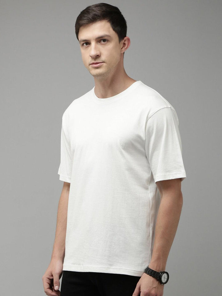 Men Printed Drop Shoulder Oversized T-shirt - Kryptic Fashions