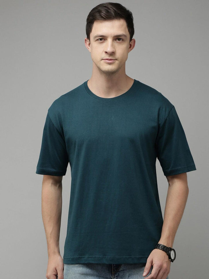 Men Printed Drop Shoulder Oversized T-Shirt - Kryptic Fashions