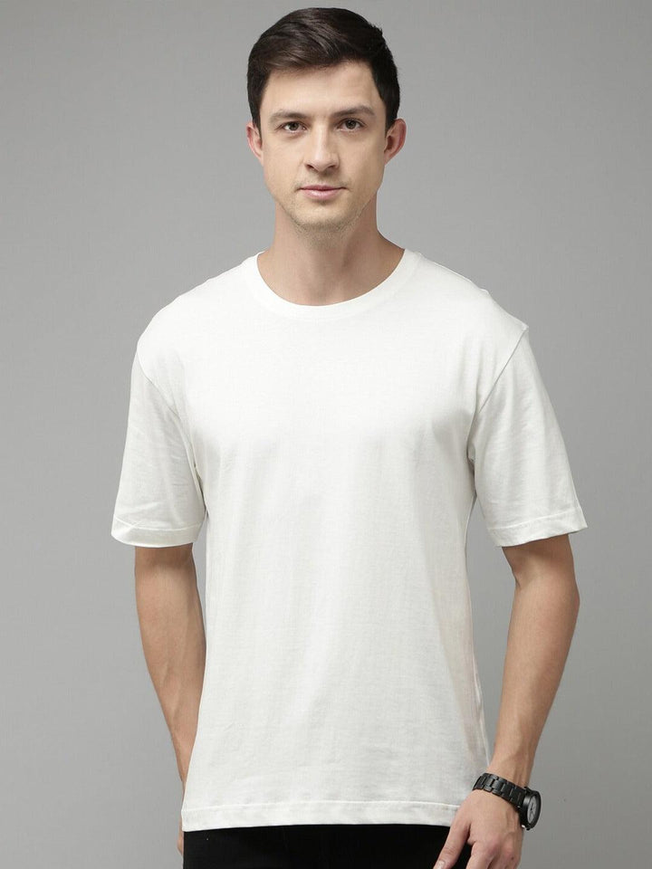 Men Printed Drop Shoulder Oversized T-Shirt - Kryptic Fashions