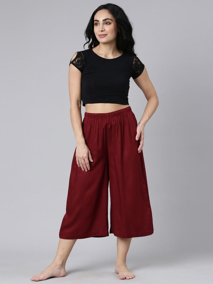 Women Pure Cotton Relaxed fit Capris - Kryptic Fashions