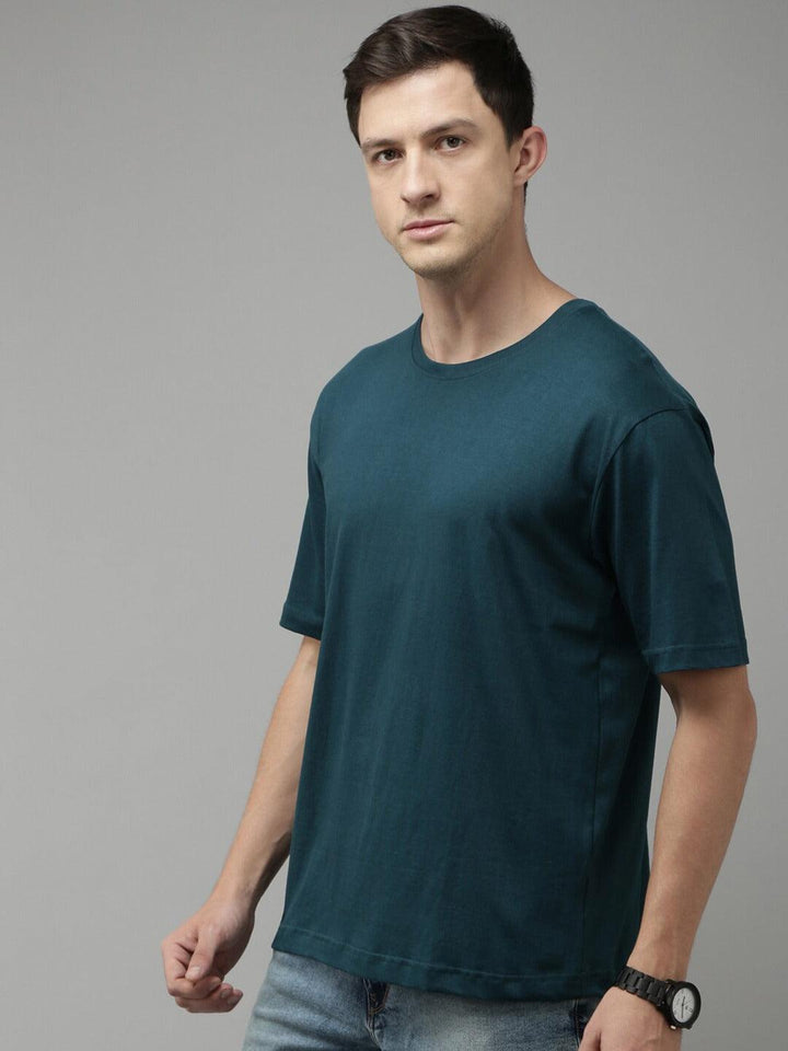 Men Printed Drop Shoulder Oversized T-Shirt - Kryptic Fashions