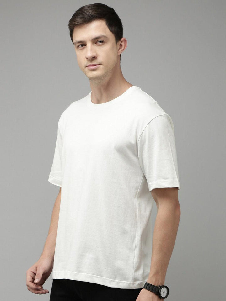 Men Printed Drop Shoulder Oversized T-Shirt - Kryptic Fashions