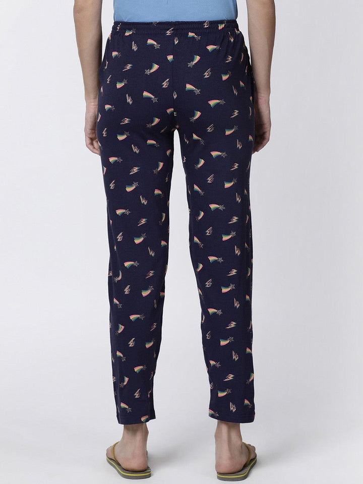 Kryptic Women Printed Lounge Pyjama Pants - Kryptic Fashions