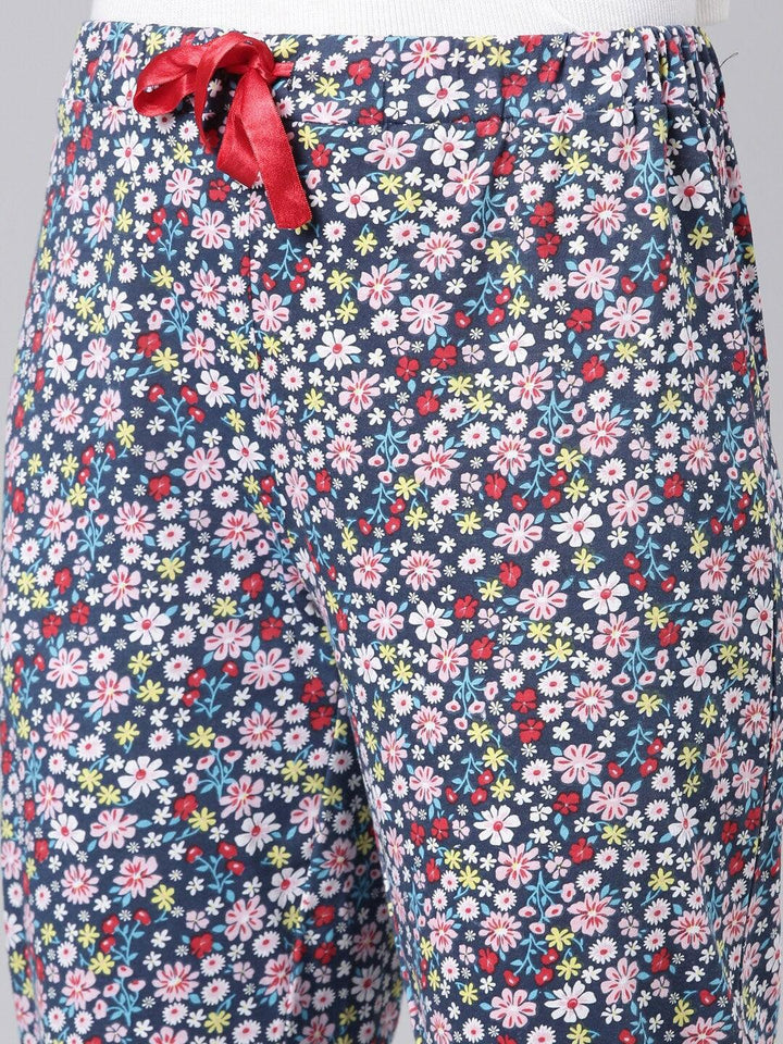 Women Printed Pure Cotton Regular Fit Capris - Kryptic Fashions