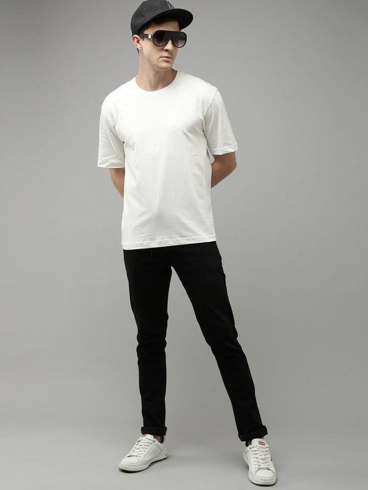 Men Printed Drop Shoulder Oversized T-Shirt - Kryptic Fashions