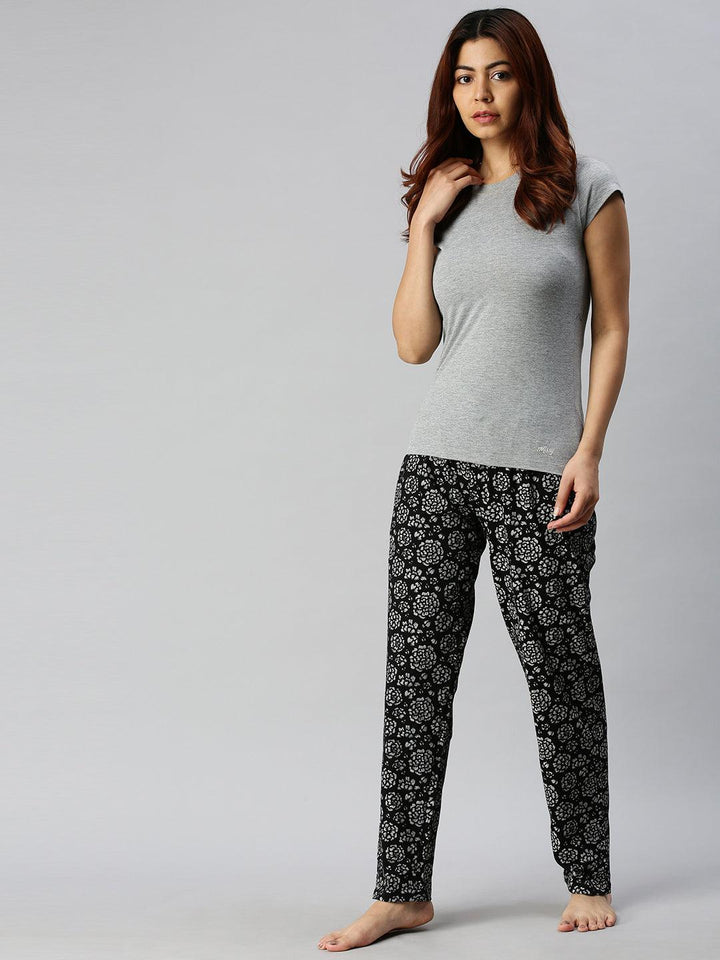 Women Pure Cotton Regular Fit Printed Pyjama Pants - Kryptic Fashions