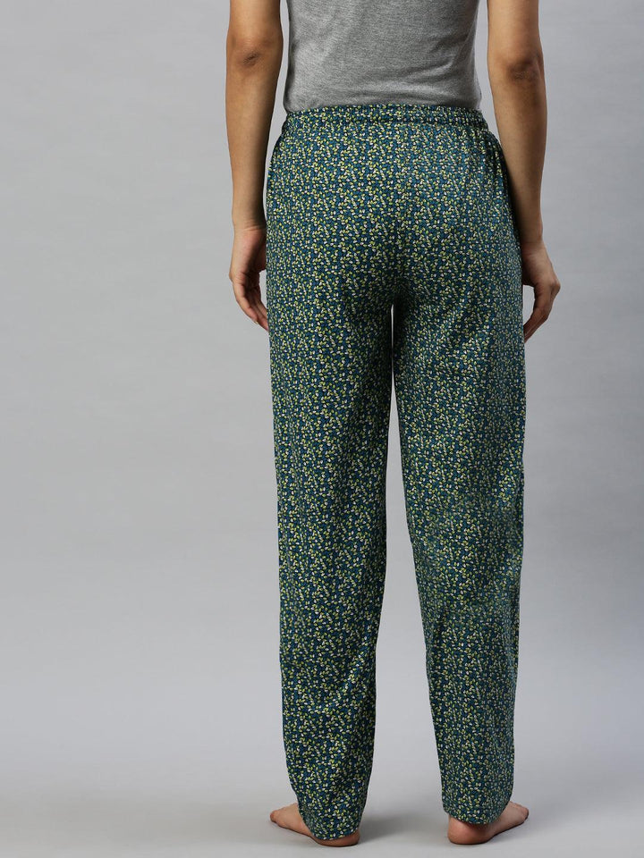 Women Pure Cotton Regular Fit Printed Pyjama Pants - Kryptic Fashions