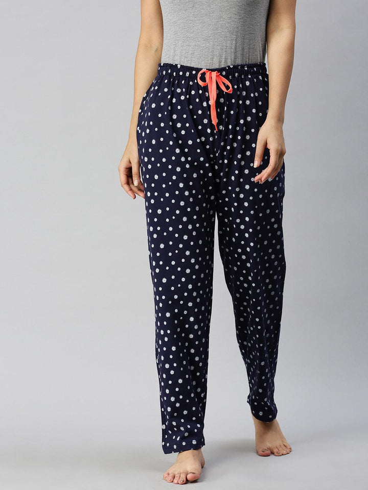 Women Pure Cotton Regular Fit Printed Pyjama Pants - Kryptic Fashions