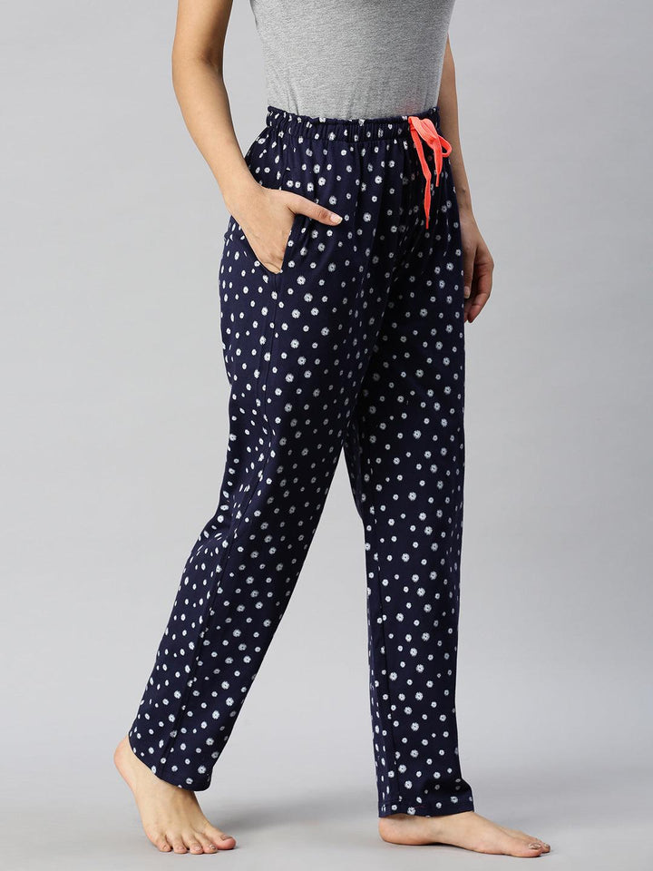 Women Pure Cotton Regular Fit Printed Pyjama Pants - Kryptic Fashions