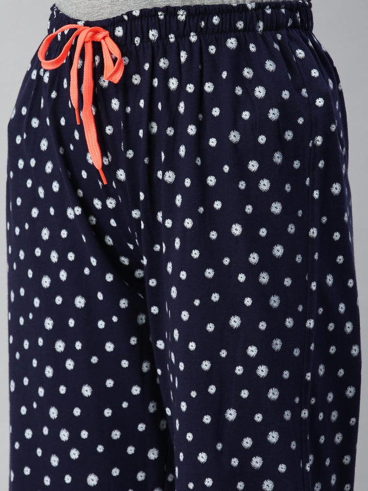 Women Pure Cotton Regular Fit Printed Pyjama Pants - Kryptic Fashions